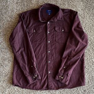 Apt. 9 Rich Burgundy Soft Touch Top